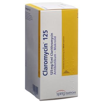 Claromycin Gran 125 mg/5ml for the preparation of an oral suspension