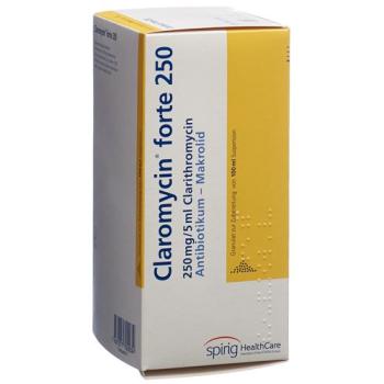 Claromycin forte Gran 250 mg/5ml for the preparation of an oral Su