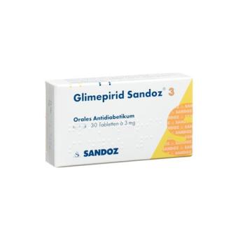 Glimepiride Sandoz Tabl 3 mg 120 pcs