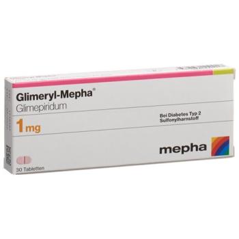 GLIMERYL Mepha Tabl 1 mg
