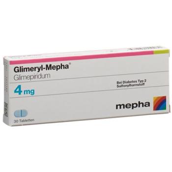 GLIMERYL Mepha Tabl 4 mg