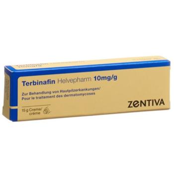 Terbinafine Helvepharm Cream 1% Tb 15g