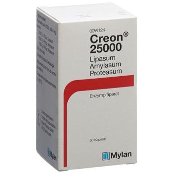 Creon 25000 caps bottle 50 pcs