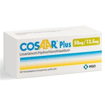 Cosaar Plus film tabl 50/12.5 98 pcs