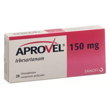 Aprovel 150 film tablets 150 mg 28 pcs