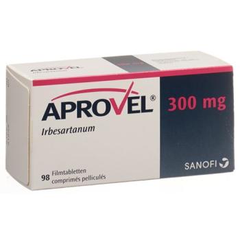 Aprovel 300 film tablets 300 mg 98 pcs