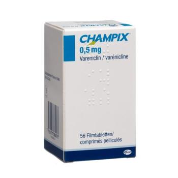 Champix film tabl 0.5 mg bottle 56 pcs