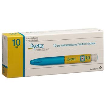 Byetta Inj L&ouml;s 10 mcg/0.04ml Fertpen 2.4 ml