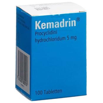 Kemadrin Tabl 5 mg Fl 100 pcs