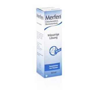 Merfen aqueous solution colorless spray 50 ml