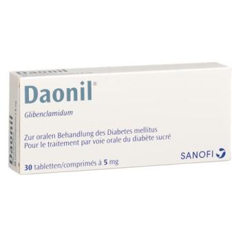 Daonil Tabl 5 mg 30 pcs