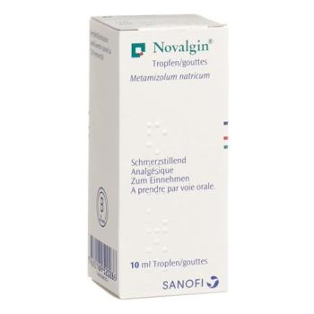 Novalgin drops 0.5 g/ml bottle 10 ml