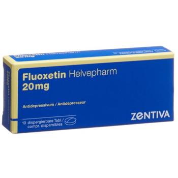Fluoxetine Helvepharm Disp Tabl 20 mg 10 pcs