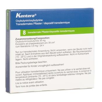 Kentera Matrixpfl 3.9 mg/24h 8 pcs