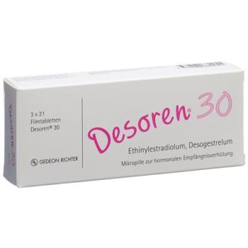 Desoren 30 film tablets 3 x 21 pcs