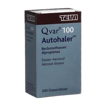 Qvar 100 Autohaler dosing aerosols 100 mcg 200 doses