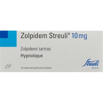 Zolpidem Streuli film tablets 10 mg 100 pcs