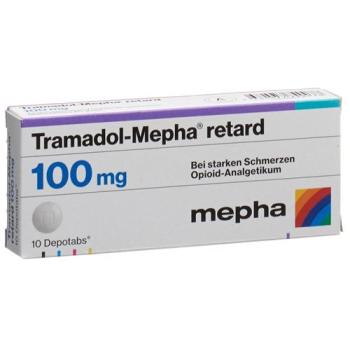 Tramadol-Mepha retard Depotabs 100 mg 50 pieces