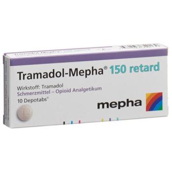 Tramadol-Mepha retard Ret Tabl 150 mg 30 pieces