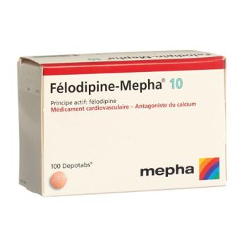 Felodipine-Mepha Depotabs 10 mg 100 pcs