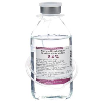Sodium Bicarbonicum Bichsel 8.4% without cutlery bottle 250 ml