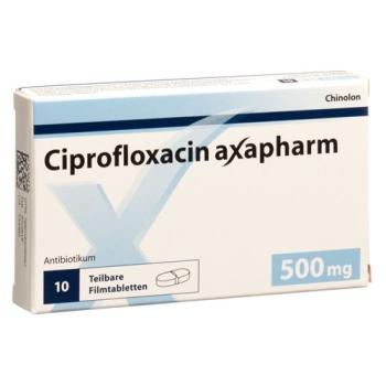 Ciprofloxacin Axapharm Filmtabl 500 mg 20 pcs