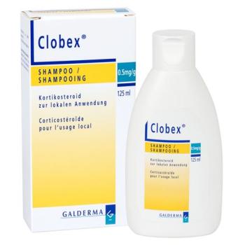 Clobex Shampoo Bottle 125 ml