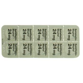 Betahistine-Mepha Tabl 24 mg 50 pcs