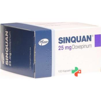 Sinquan Kapseln 25mg 100 Stück