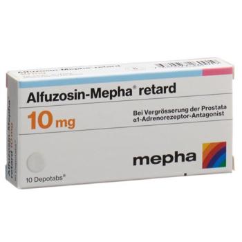 Alfuzosin-Mepha retard Depotabs 10 mg 10 pcs