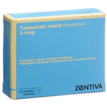 Tamsulosin Helvepharm 0.4 mg 30 Retard Kaps