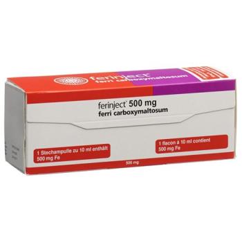 Ferinject Inj Loes 500mg/10ml 5 vials 10ml