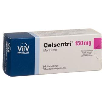 Celsentri Filmtablet 150 mg 60 pcs