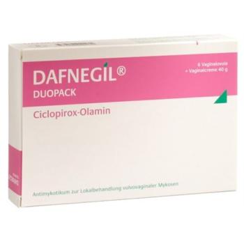 Dafnegil Duopack 6 ovules+40 g cream