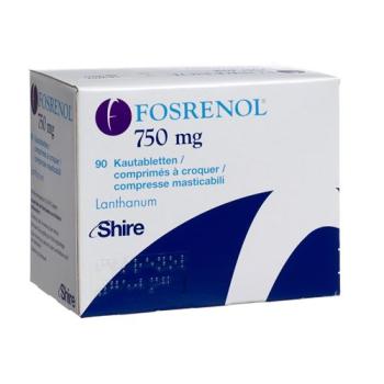 Fosrenol Kautabl 750 mg 90 pcs