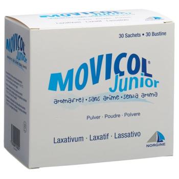 Movicol Junior Unflavoured Plv Btl 30 Stk