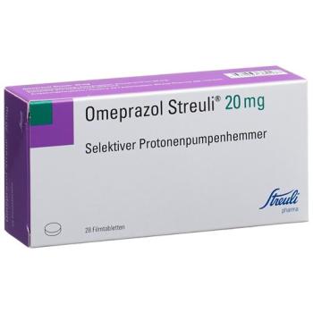Omeprazol Streuli film tablets 20 mg 28 pcs