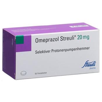 Omeprazol Streuli film tablets 20 mg 56 pcs
