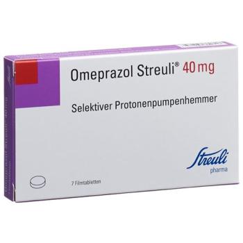 Omeprazol Streuli film tablets 40 mg 7 pcs