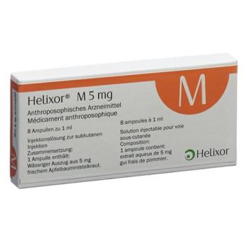 Helixor M Inj L&ouml;s 5 mg Amp 8 pcs