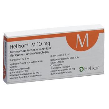 Helixor M Inj L&ouml;s 10 mg Amp 8 pcs