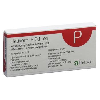 Helixor P Inj L&ouml;s 0.1 mg Amp 8 pcs