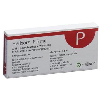 Helixor P Inj L&ouml;s 5 mg Amp 8 pcs
