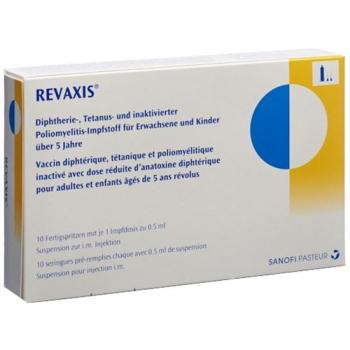 Revaxis Inj Susp with needles 10 Fertspr 0.5 ml