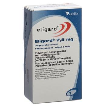 Eligard 7.5 mg thermo Traypacks Inj kit 3 pcs