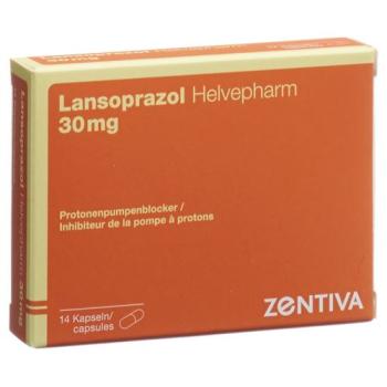 Lansoprazole Helvepharm Capsules 30 mg 14 pcs