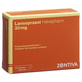 Lansoprazole Helvepharm Capsules 30 mg 28 pcs