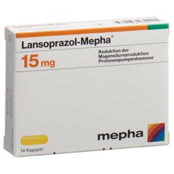 Lansoprazole-Mepha Kaps 15 mg 112 pcs