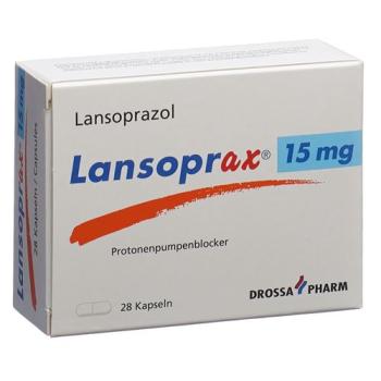 Lansoprax Kaps 15 mg 28 pcs
