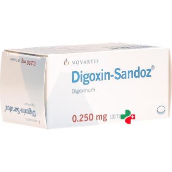 Digoxin Sandoz 0.25 mg 100 tablets